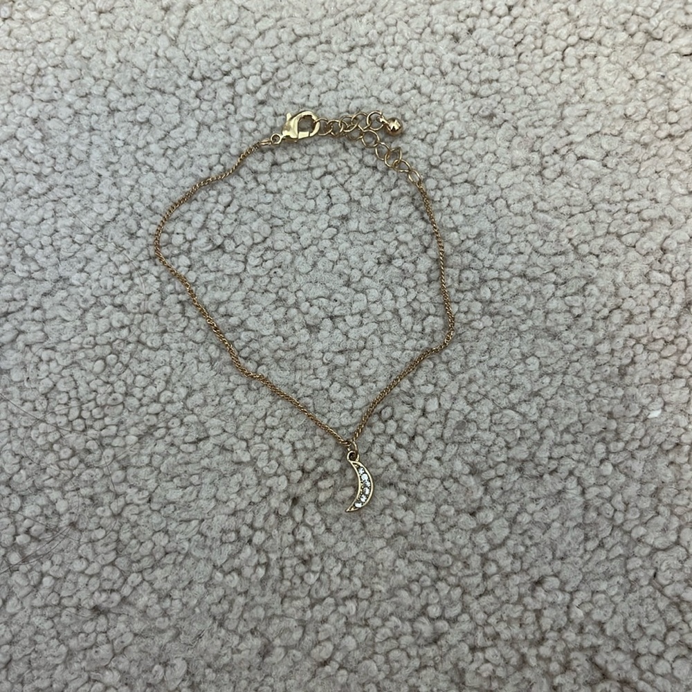 crescent moon bracelet